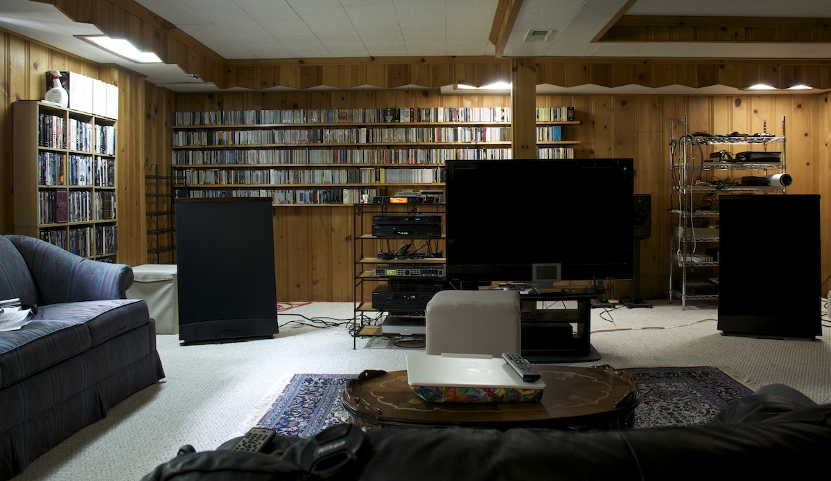 photo of listening room.